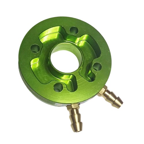 Alloy Water Jacket for 3.5cc 21-25 Nitro Engine for RC Model BoatsJNRs - Picture 5 of 9