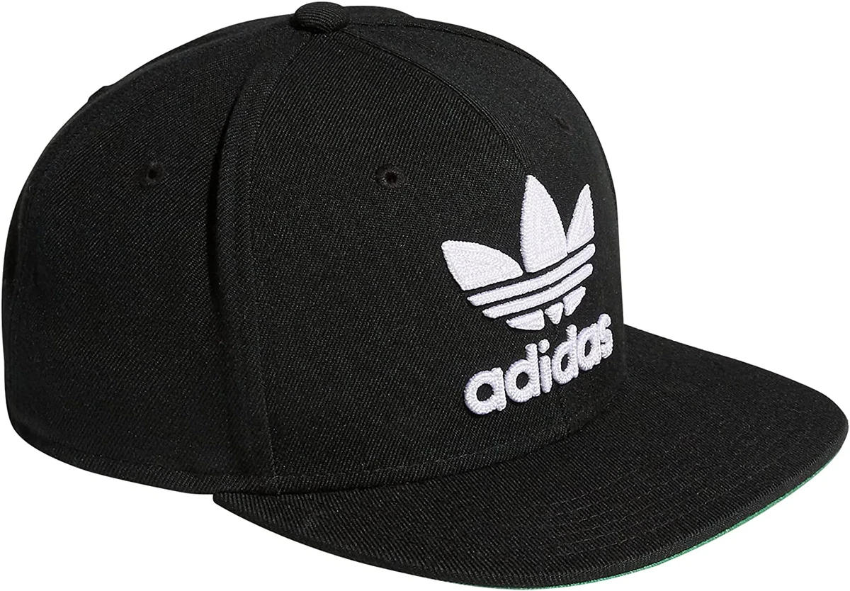 Monetair Tochi boom voorspelling Adidas Originals Men&#039;s Trefoil Chain Flat brim Snapback Cap | eBay