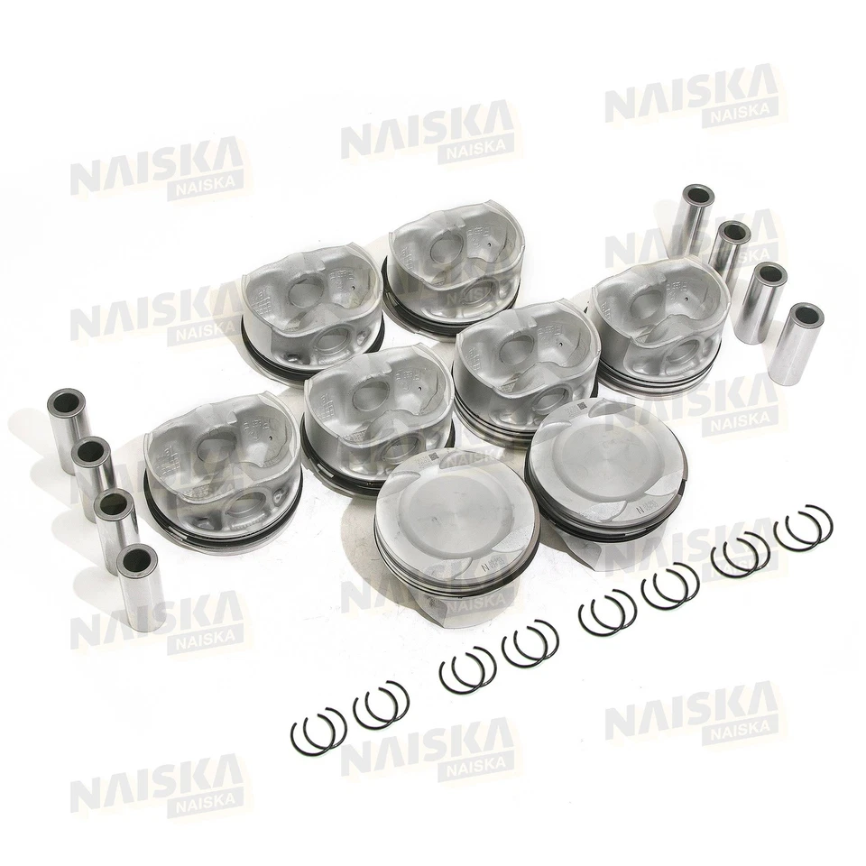 Juego de pistones y anillos 8cyl STD para BMW M5 M6 X5 X6 M F10 F85 F86 S63N S63R 4.4 V8 Foto 4 de 4