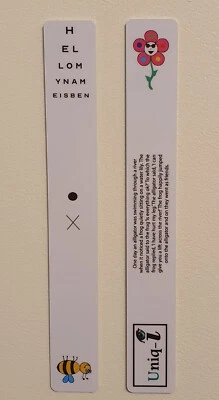 I.O.O SALES Fixation Stick - Optometry/Orthoptics - Bee / Flower Design