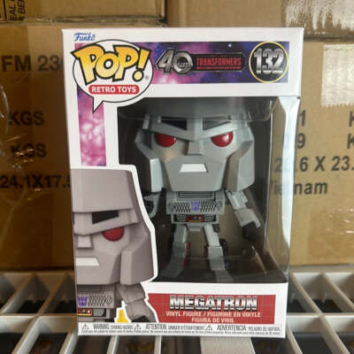 Funko Pop! Retro Toys Transformers G1 Megatron 40 Years Figure