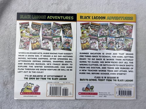 Black Lagoon Adventures Lot of 6 Scholastic Paperback Books Mike Thaler - Imagen 6 de 10