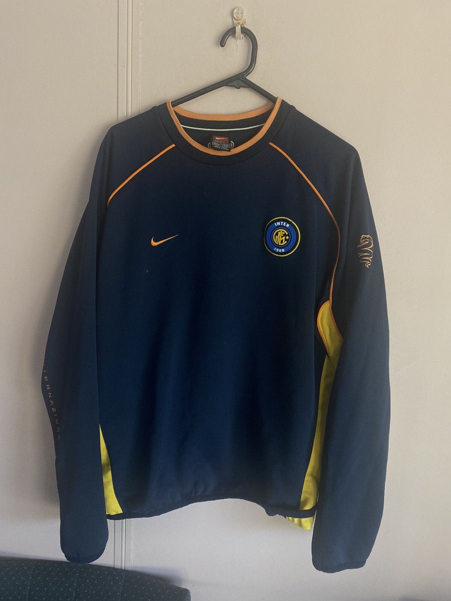 希少）1999-00 Inter Milan Nike Sweat Top（NIKE INTER MILAN