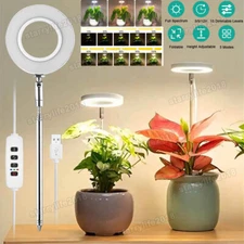 48 LED Grow Light Plant Growing Lamp Full Spectrum with Timer for Indoor Plants