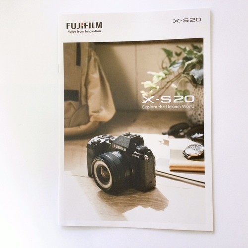 FUJIFILM X-S20 Japanese Digital Camera Catalog Published in June 2023 from JP - Picture 2 of 11