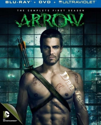 Arrow (Seasons 1) NEW Arthouse Blu-Ray 4-Disc Box Set John Behring Stephen Amell