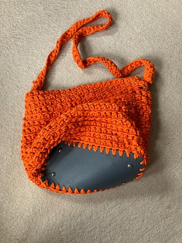 Handmade Woven Bag from Georgia_orange - Picture 2 of 2