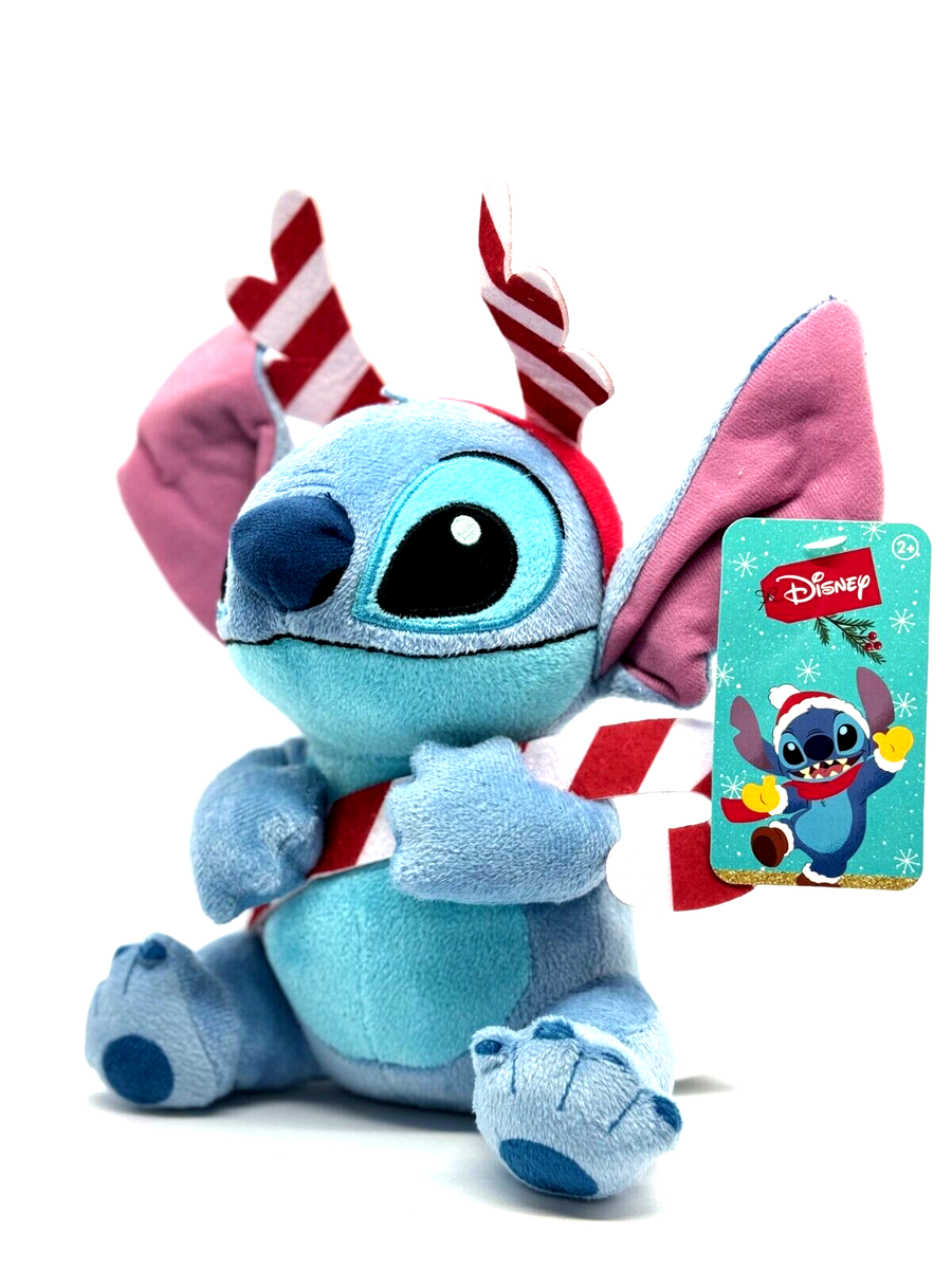 Disney Lilo & Stitch Holiday Plush Stitch Stuffed Toy 8in