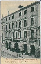 35999 vintage postcard TREVISO city - Palazzo Revim: ROYAL RESIDENCE 1903