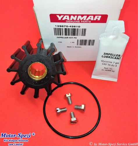 Jeu De Pelles Pour Moteur Yanmar Marine Diesel 3JH 4JH - Réf. 129670-42610, Neuf Sous Emballage
