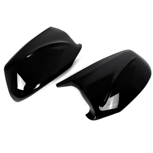 Gloss Black Rearview Mirror Covers For BMW 5 Series F10 530 535i 2011 2012 2013 - Picture 12 of 20
