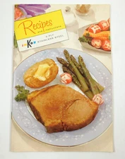 Vintage Inkor 3 Ply Stainless Steel Recipes and Instructions Cookbook