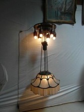 Deckenlampe Antik Lampe Unikat Jugendstil Villa Altbau Verstellbar Messing Groß