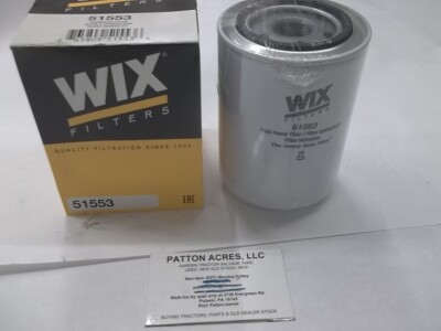 Hydraulic Filter 51553 for Wix for Exmark Lazer Z XS XP DS Series