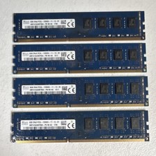 SK hynix 32GB 4x8GB DDR3 SDRAM DIMM PC3-12800U 240-Pin RAM Modules
