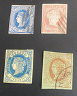 Early Spain used stamps Imperforated-Perforated. Good condition. 25 stamps. $35 — photo 1