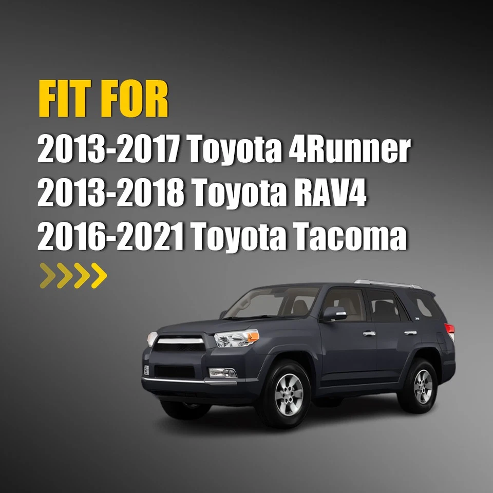 Переднее правое зеркало со стеклом с подогревом подходит для Toyota RAV4 4Runner/16-21 Tacoma 2013-2018 годов выпуска - Изображение 4 из 4
