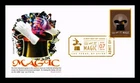US COVER ART OF MAGIC ILLUSION OF MOVEMENT FIRST DAY ISSUE PANDA CACHET