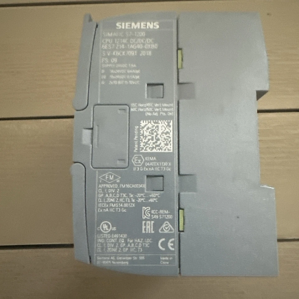 Siemens Simatic S7-1200 1214C CPU 6ES 7214-1AG40-0XB0 2018 Neu - Bild 4 von 4