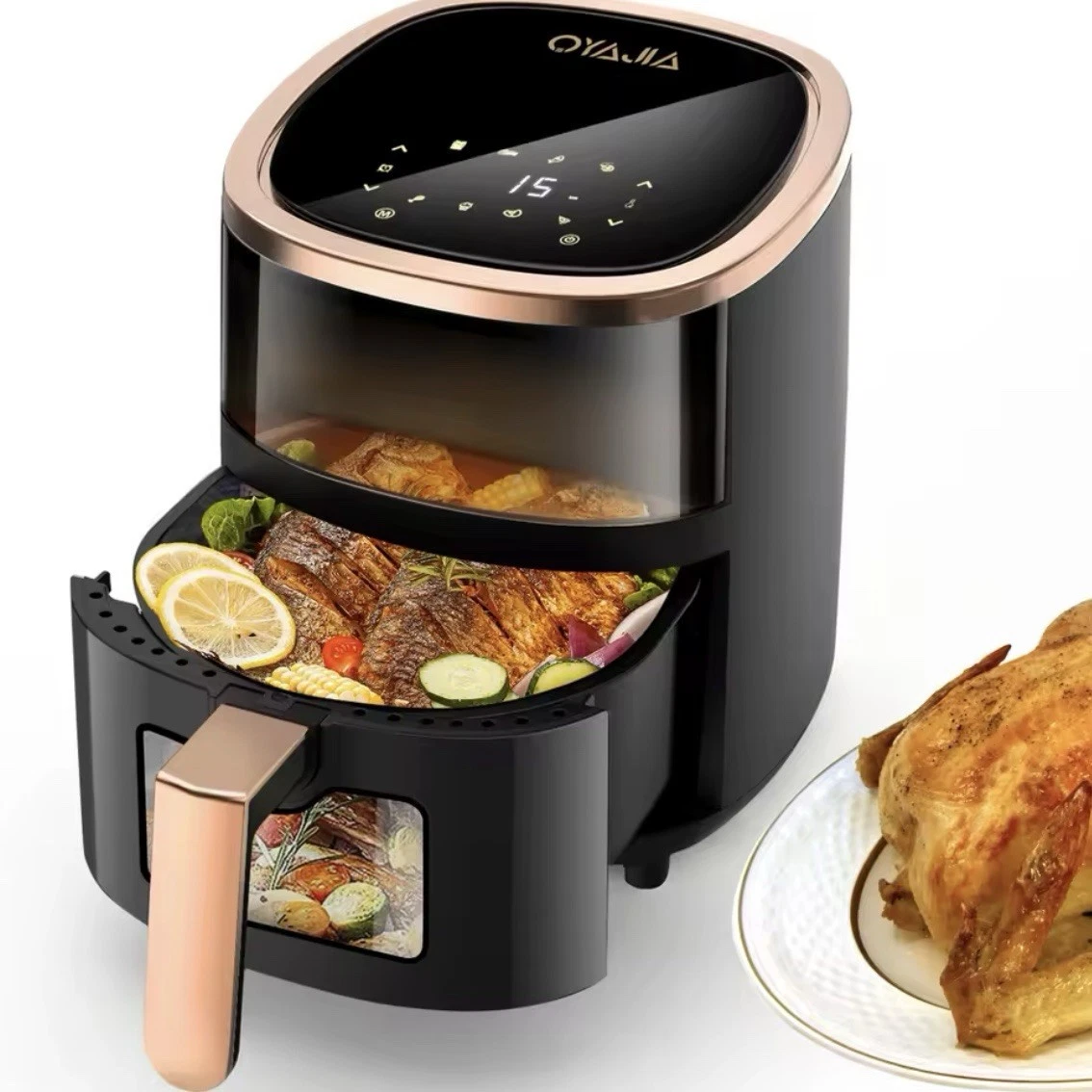 Air Fryer Digital Air Fryer Cooker XL Smart Touch Appliance - 6 Litres xLarge
Opens in a new window