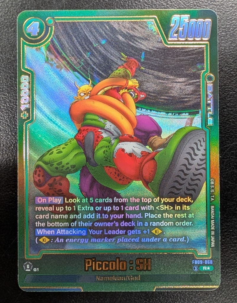 Piccolo : SH FB09-068 Alternate Art Dual Evolution Dragon Ball