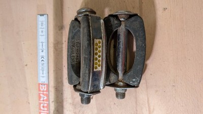 Pedale retro Oldtimer Fahrrad links plus rechts