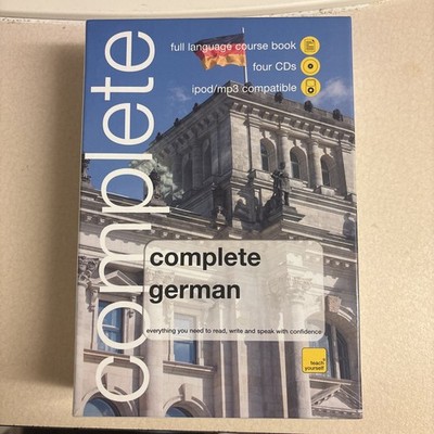Teach Yourself Complete German Book/4 CD In Very Good Condition 