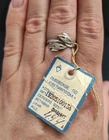 Antique Vintage Original Ring Silver 925 with Fianite USSR New