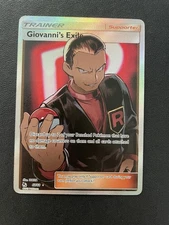 Giovanni’s Exile - 67/68 - Hidden Fates - Ultra Rare - NM