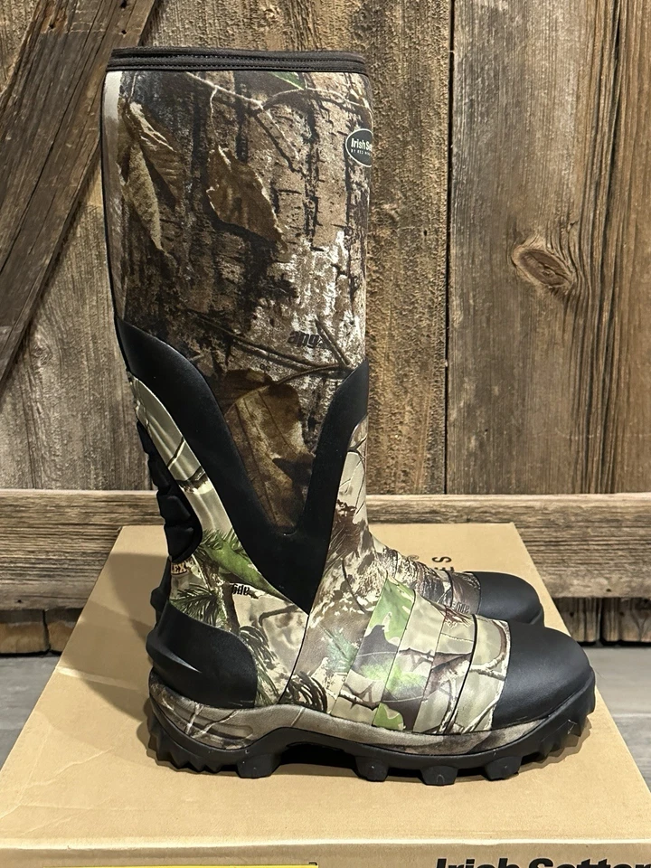 Red Wing Irish Setter ExoFlex 4852 Waterproof Hunting Boots Women’s Sz 8.5 Camo - Image 4 of 4