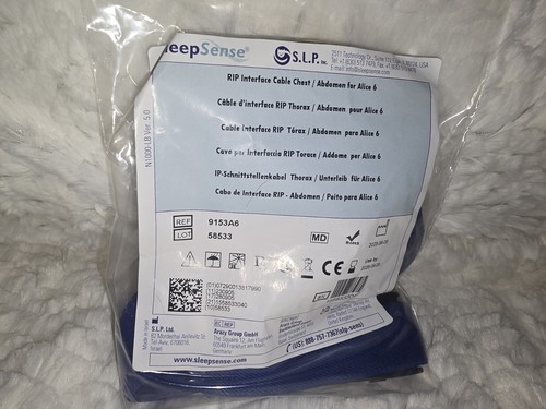 Sleep Sense RIP Interface Cables & Belts | eBay