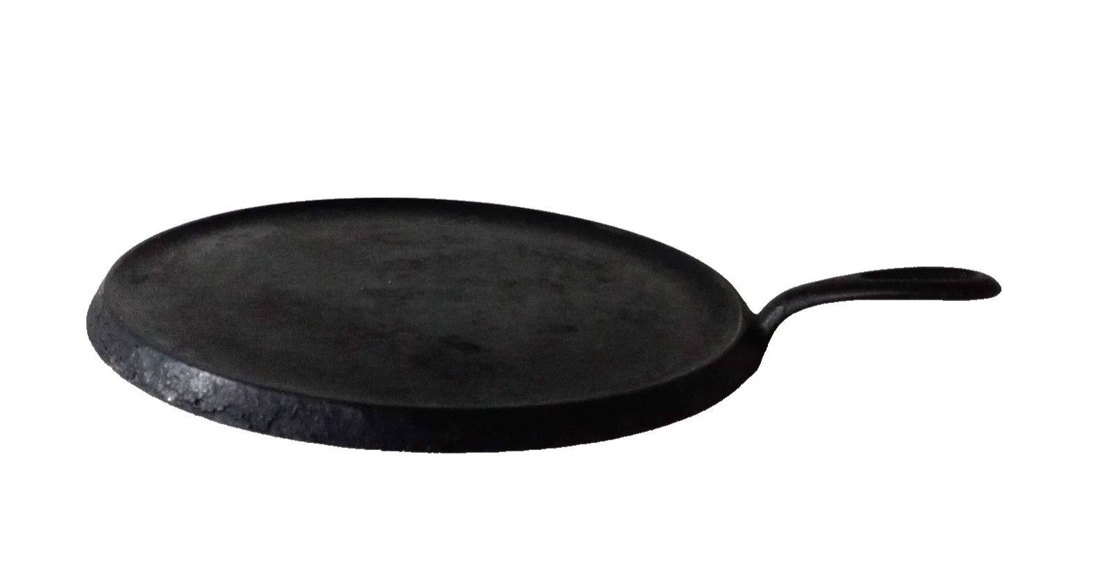 Vintage Griswold #10 Cast Iron Skillet Erie PA Large Logo Pan w/ Chip
