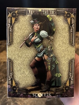 SCALE 75 KITTY REIMER STEAM PUNK 75MM METAL UNPAINTED KIT