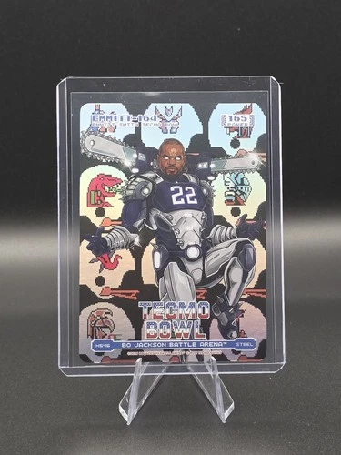 Emmitt-164 Bo Jackson Battle Arena Tecmo Helmets Steel PWR 165 Emmitt Smith