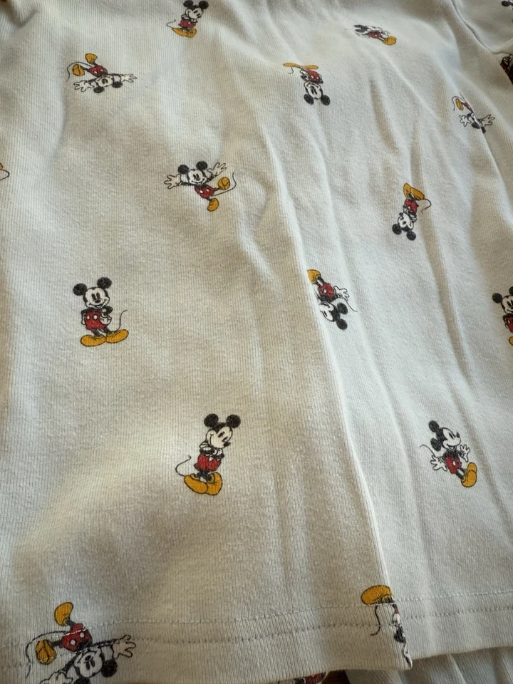 Usado en Excelente Condición Janie And Jack Niños Azul Disney Mickey Mouse Pijama Manga Larga Talla 6 Foto 2 de 4