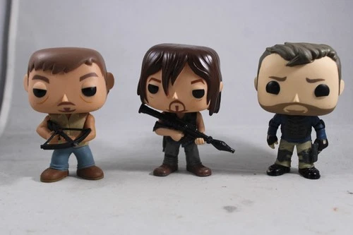 Funko POP Television The Walking Dead 14 Daryl Dixon 391 Richard 575 Lot