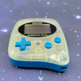 Nintendo Pokemon Mini Handheld Console Wooper Blue MIN-001 For Parts or Repair