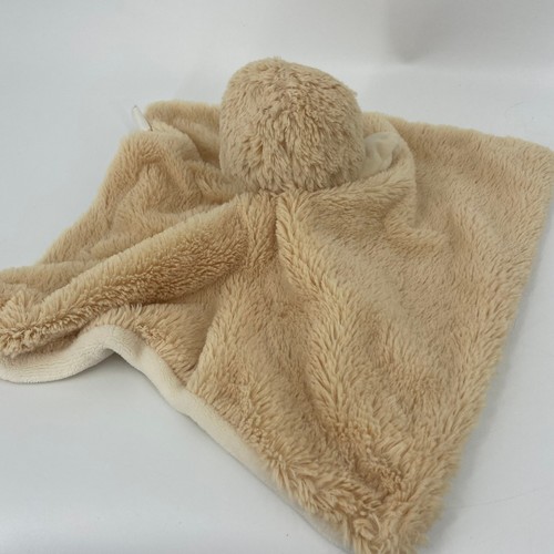 Kellytoy Riccio Luxe Peluche Lovey Sonaglio Coperta di Sicurezza Tan Crema 14 Pollici - Foto 4 di 9