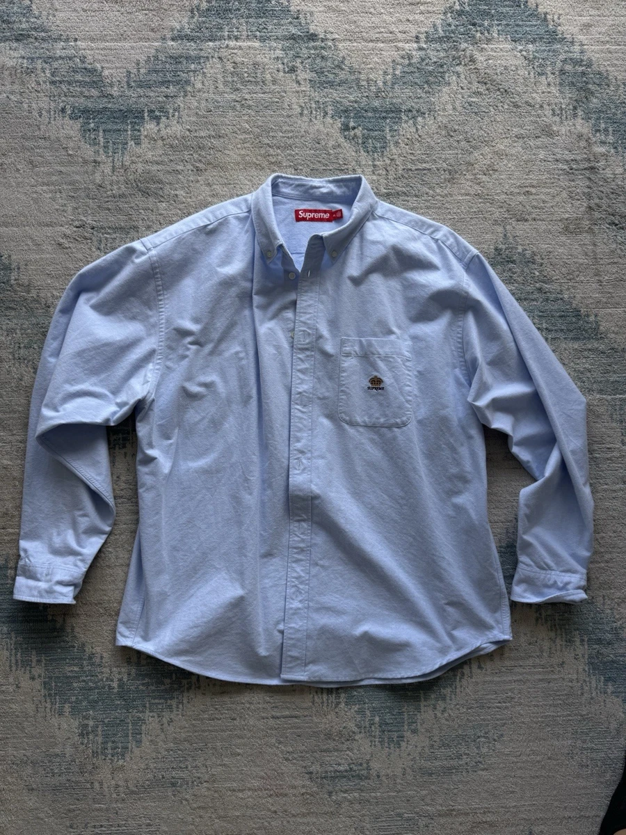 supreme oxford shirt products for sale | eBay