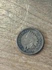 1864 Copper Nickel Indian Cent VG