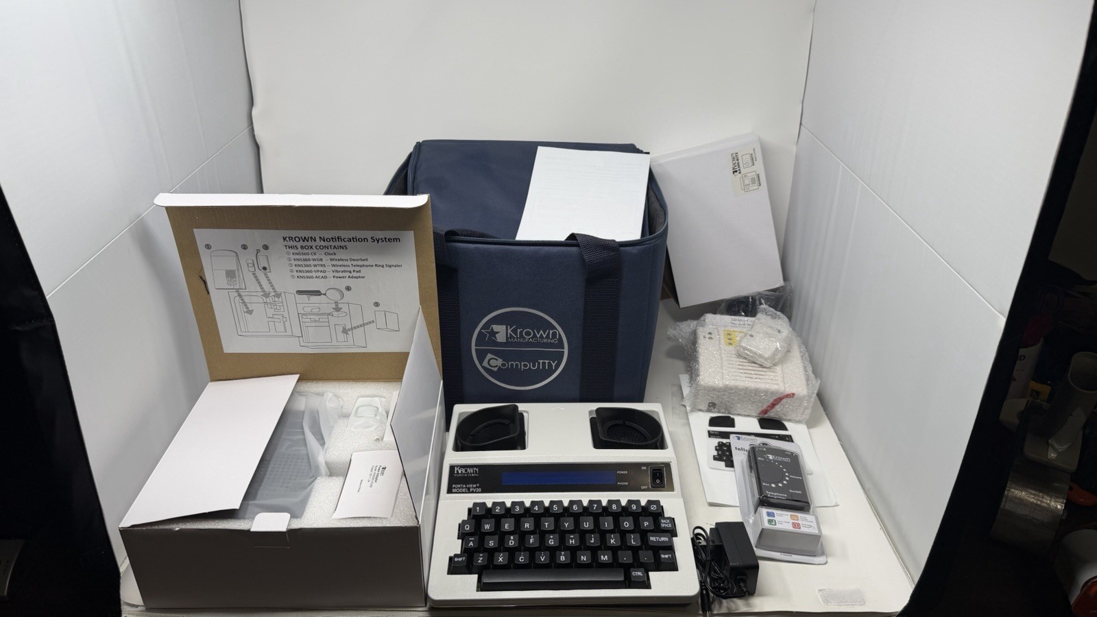 Krown Manufacturing TTY/TTD System Model KNS360, PV20 Jr