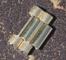 Rare offer NSA band watch bracelet links 3-row gold Novavit band spare links NOS