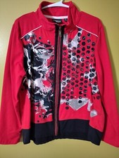 Onque Casual Full Zip Cotton Sweatshirt L