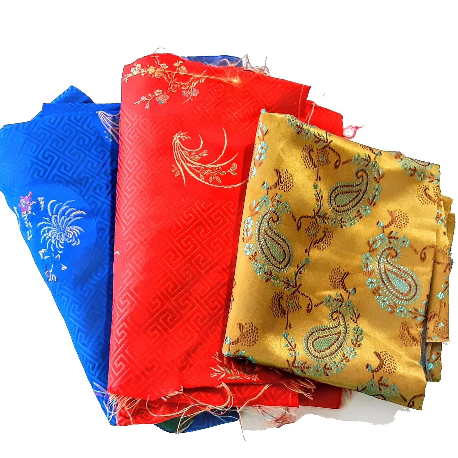 Tela étnico de seda