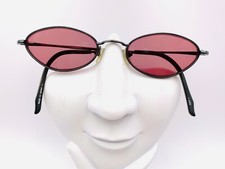 Vintage Ocio OK-885 Green Titanium Oval Sunglasses Japan FRAMES ONLY