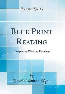 Blaudruck Lesen Dolmetschen Arbeiten Zeichnungen C
