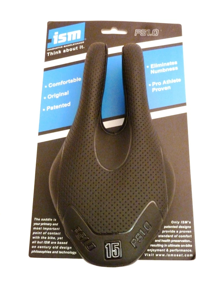 Sillín de bicicleta ISM PS 1.0 negro Foto 2 de 2
