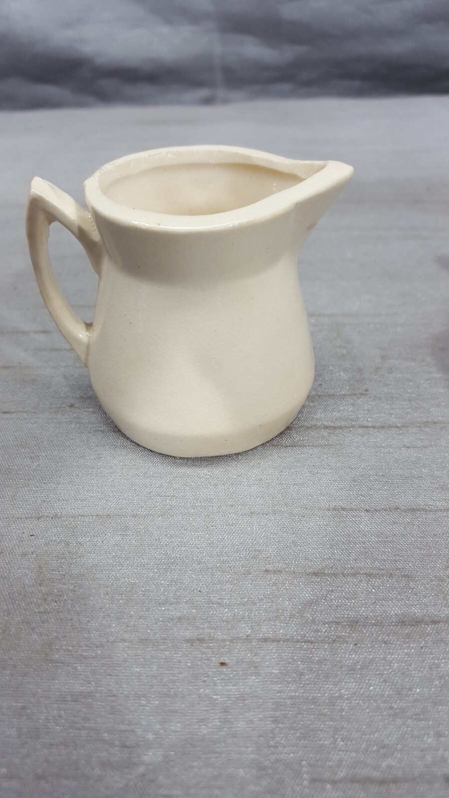 Vintage American Eagle Creamers Miniature Ceramic Pitcher Set of Two eBay