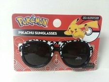 Kids POKEMON PIKACHU SUNGLASSES Yellow  Black 100 UV Protection BRAND NEW 