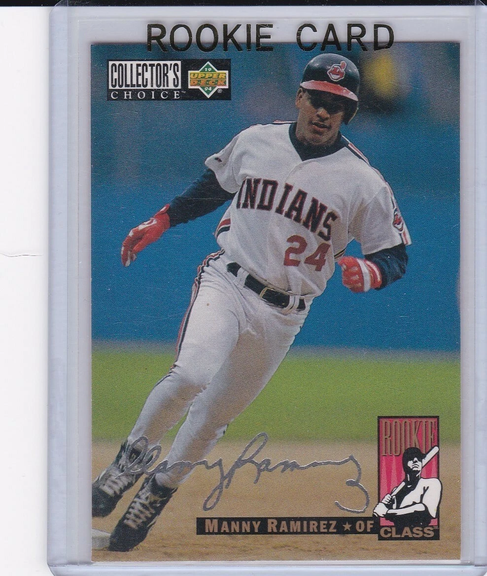 MANNY RAMIREZ ROOKIE CARD Silver AUTO SIGS Baseball RC Indians BOSTON RED  SOX | eBay